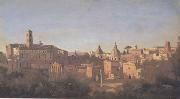 Jean Baptiste Camille  Corot Le Forum (mk11) oil painting reproduction